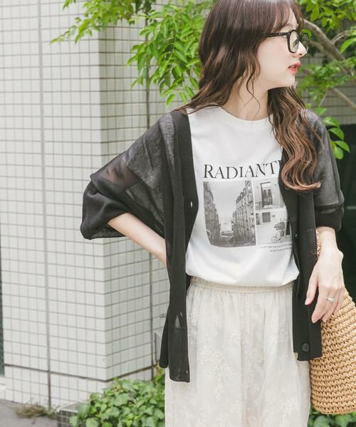 URBAN RESEARCH ITEMS / アーバンリサーチ アイテムズ カーディガン・ボレロ | シアーVネックニットカーディガン | 詳細19