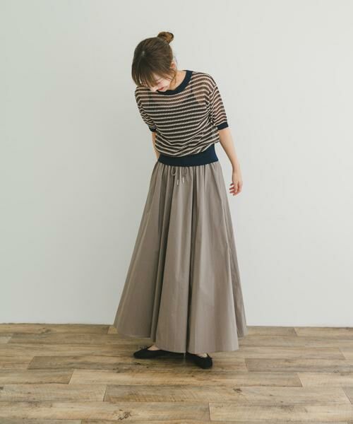 URBAN RESEARCH ITEMS / アーバンリサーチ アイテムズ ニット・セーター | シアーボーダー半袖ニット | 詳細23