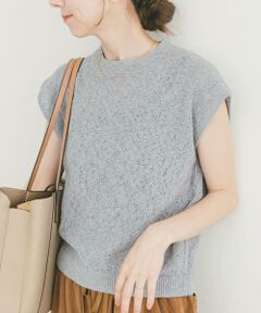 URBAN RESEARCH ITEMS / アーバンリサーチ アイテムズ ベスト | ゴムヤーンニットベスト