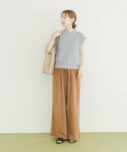 URBAN RESEARCH ITEMS / アーバンリサーチ アイテムズ ベスト | ゴムヤーンニットベスト | 詳細3