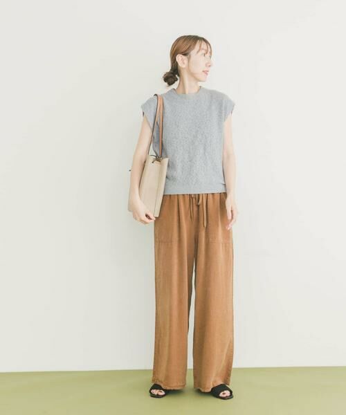 URBAN RESEARCH ITEMS / アーバンリサーチ アイテムズ ベスト | ゴムヤーンニットベスト | 詳細4