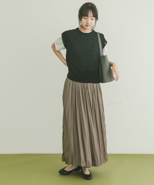 URBAN RESEARCH ITEMS / アーバンリサーチ アイテムズ ベスト | ゴムヤーンニットベスト | 詳細10