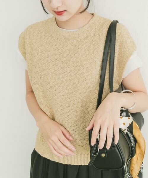 URBAN RESEARCH ITEMS / アーバンリサーチ アイテムズ ベスト | ゴムヤーンニットベスト | 詳細14