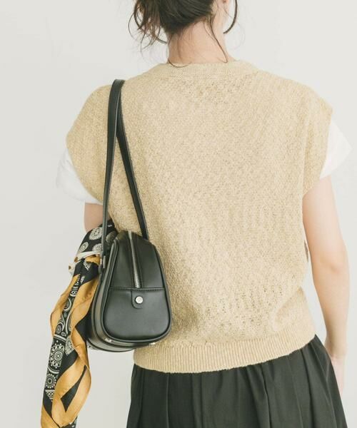 URBAN RESEARCH ITEMS / アーバンリサーチ アイテムズ ベスト | ゴムヤーンニットベスト | 詳細15