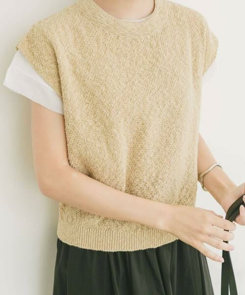 URBAN RESEARCH ITEMS / アーバンリサーチ アイテムズ ベスト | ゴムヤーンニットベスト | 詳細16