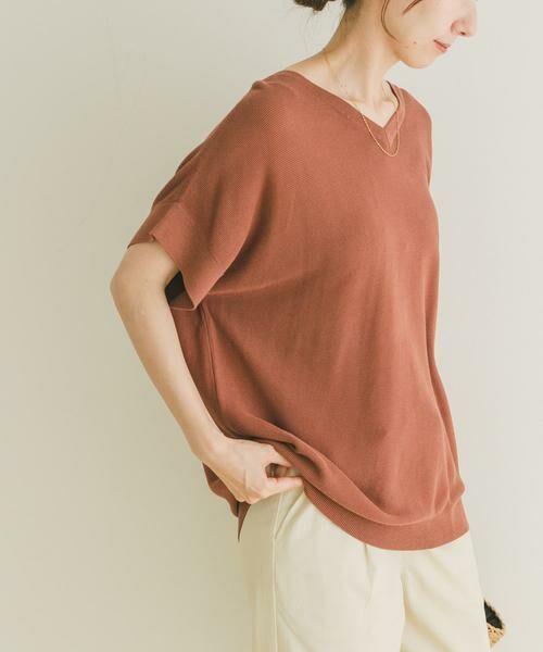 URBAN RESEARCH ITEMS / アーバンリサーチ アイテムズ ニット・セーター | Vネックフレンチニット | 詳細2