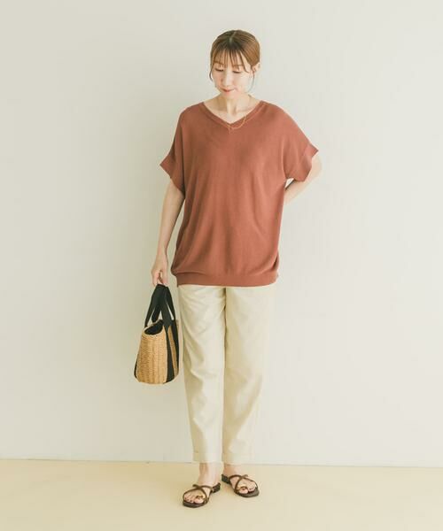 URBAN RESEARCH ITEMS / アーバンリサーチ アイテムズ ニット・セーター | Vネックフレンチニット | 詳細4