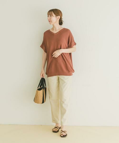 URBAN RESEARCH ITEMS / アーバンリサーチ アイテムズ ニット・セーター | Vネックフレンチニット | 詳細5