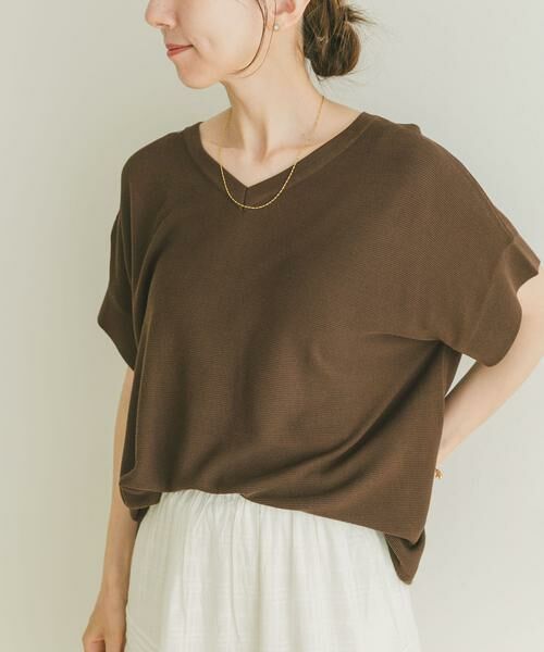 URBAN RESEARCH ITEMS / アーバンリサーチ アイテムズ ニット・セーター | Vネックフレンチニット | 詳細10