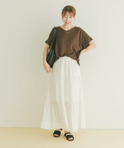 URBAN RESEARCH ITEMS / アーバンリサーチ アイテムズ ニット・セーター | Vネックフレンチニット | 詳細12