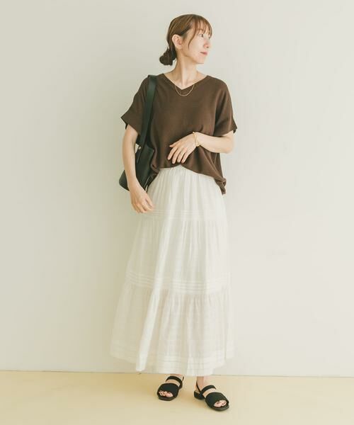 URBAN RESEARCH ITEMS / アーバンリサーチ アイテムズ ニット・セーター | Vネックフレンチニット | 詳細13