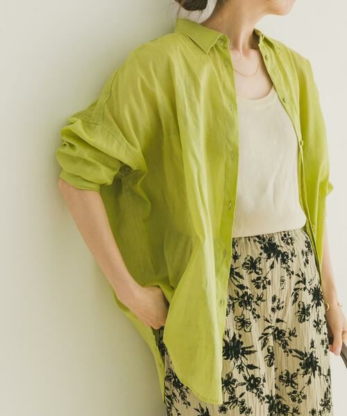 URBAN RESEARCH ITEMS / アーバンリサーチ アイテムズ シャツ・ブラウス | リネンコットンビッグシャツ | 詳細2