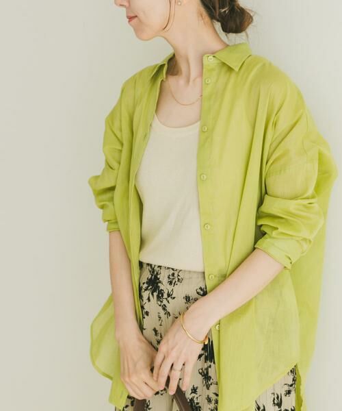 URBAN RESEARCH ITEMS / アーバンリサーチ アイテムズ シャツ・ブラウス | リネンコットンビッグシャツ | 詳細3