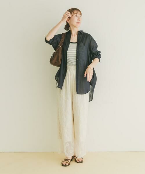 URBAN RESEARCH ITEMS / アーバンリサーチ アイテムズ シャツ・ブラウス | リネンコットンビッグシャツ | 詳細13