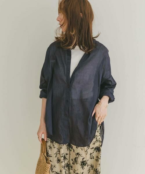 URBAN RESEARCH ITEMS / アーバンリサーチ アイテムズ シャツ・ブラウス | リネンコットンビッグシャツ | 詳細14