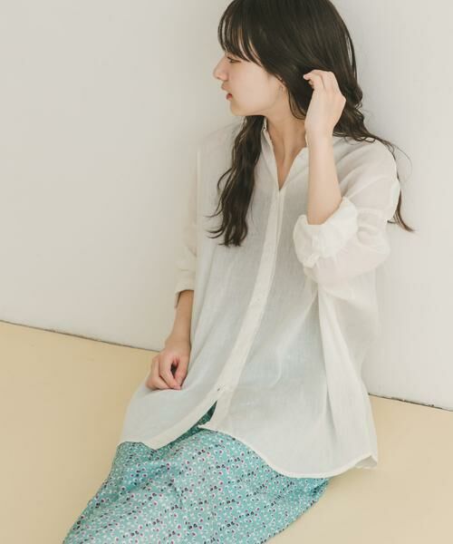 URBAN RESEARCH ITEMS / アーバンリサーチ アイテムズ シャツ・ブラウス | リネンコットンビッグシャツ | 詳細23