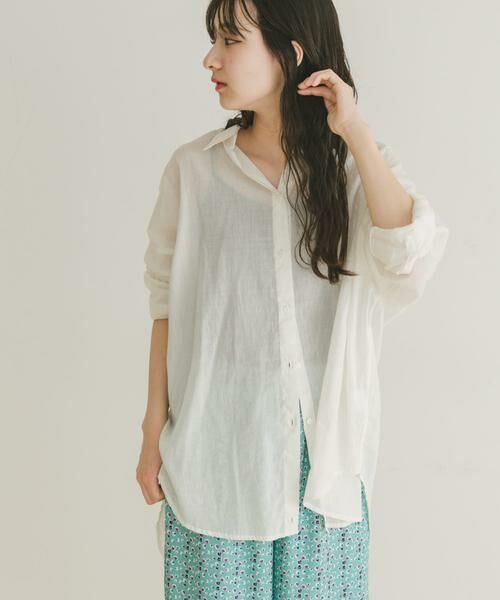 URBAN RESEARCH ITEMS / アーバンリサーチ アイテムズ シャツ・ブラウス | リネンコットンビッグシャツ | 詳細25