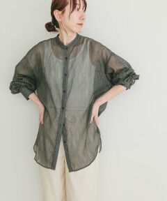 URBAN RESEARCH ITEMS / アーバンリサーチ アイテムズ シャツ・ブラウス | シアーヨウリュウバンドカラーシャツ