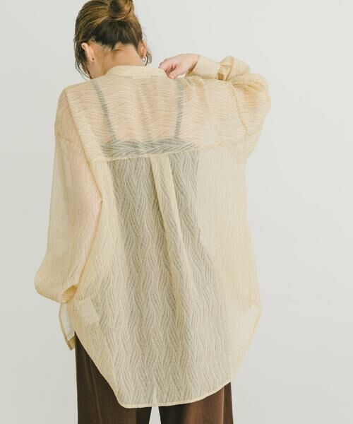 URBAN RESEARCH ITEMS / アーバンリサーチ アイテムズ シャツ・ブラウス | シアーヨウリュウバンドカラーシャツ | 詳細6