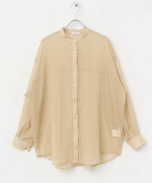 URBAN RESEARCH ITEMS / アーバンリサーチ アイテムズ シャツ・ブラウス | シアーヨウリュウバンドカラーシャツ | 詳細8