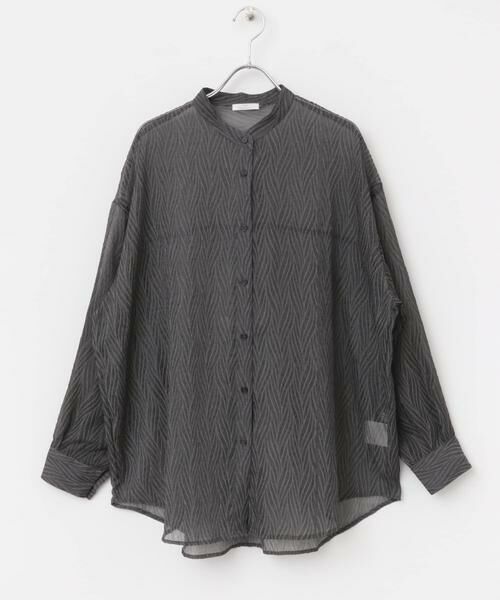 URBAN RESEARCH ITEMS / アーバンリサーチ アイテムズ シャツ・ブラウス | シアーヨウリュウバンドカラーシャツ | 詳細26