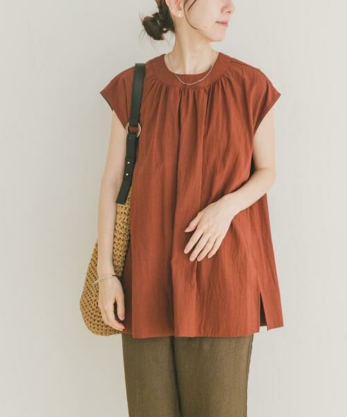 URBAN RESEARCH ITEMS / アーバンリサーチ アイテムズ シャツ・ブラウス | サイドスリットフレンチブラウス | 詳細1