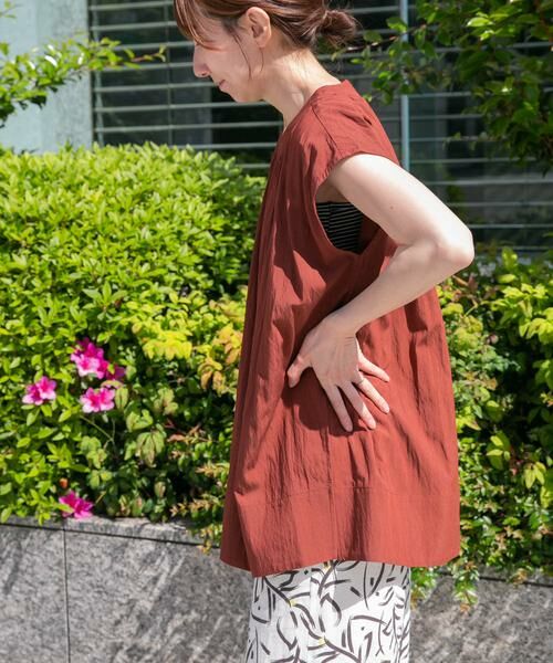 URBAN RESEARCH ITEMS / アーバンリサーチ アイテムズ シャツ・ブラウス | サイドスリットフレンチブラウス | 詳細12