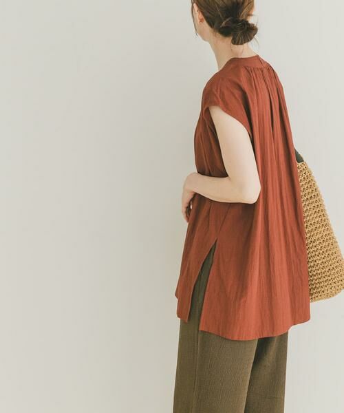 URBAN RESEARCH ITEMS / アーバンリサーチ アイテムズ シャツ・ブラウス | サイドスリットフレンチブラウス | 詳細2