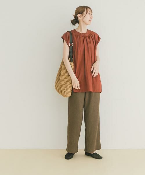 URBAN RESEARCH ITEMS / アーバンリサーチ アイテムズ シャツ・ブラウス | サイドスリットフレンチブラウス | 詳細4