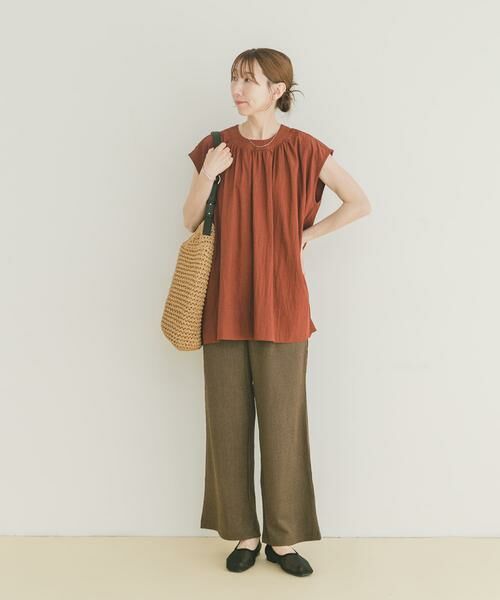 URBAN RESEARCH ITEMS / アーバンリサーチ アイテムズ シャツ・ブラウス | サイドスリットフレンチブラウス | 詳細5