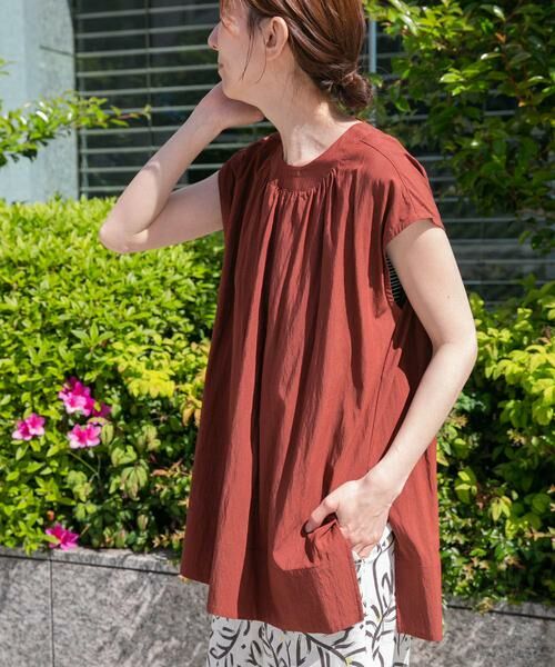 URBAN RESEARCH ITEMS / アーバンリサーチ アイテムズ シャツ・ブラウス | サイドスリットフレンチブラウス | 詳細8