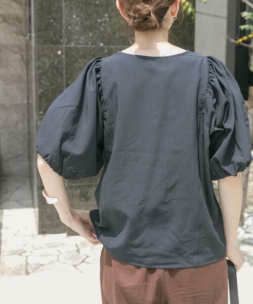 URBAN RESEARCH ITEMS / アーバンリサーチ アイテムズ シャツ・ブラウス | サッカーボリュームスリーブプルオーバー | 詳細2