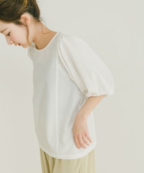 URBAN RESEARCH ITEMS / アーバンリサーチ アイテムズ シャツ・ブラウス | サッカーボリュームスリーブプルオーバー | 詳細14