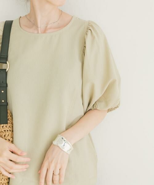 URBAN RESEARCH ITEMS / アーバンリサーチ アイテムズ シャツ・ブラウス | サッカーボリュームスリーブプルオーバー | 詳細20