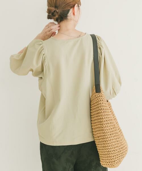 URBAN RESEARCH ITEMS / アーバンリサーチ アイテムズ シャツ・ブラウス | サッカーボリュームスリーブプルオーバー | 詳細22