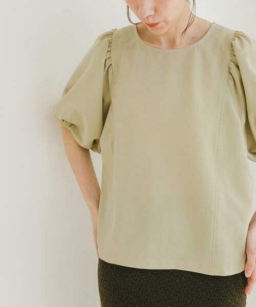 URBAN RESEARCH ITEMS / アーバンリサーチ アイテムズ シャツ・ブラウス | サッカーボリュームスリーブプルオーバー | 詳細24