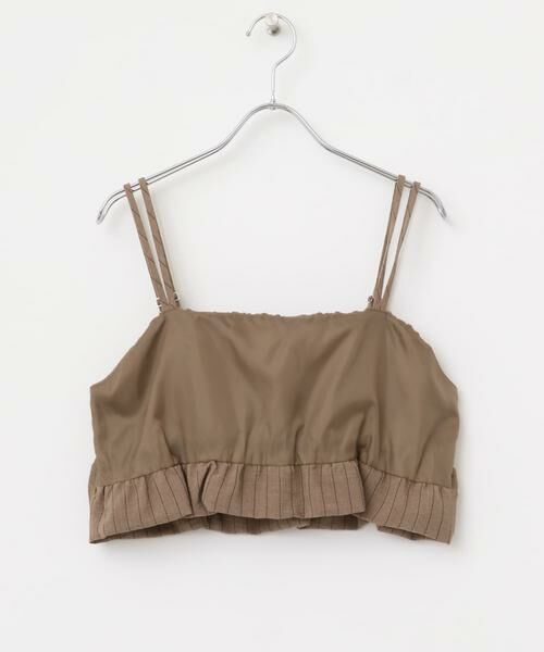 URBAN RESEARCH ITEMS / アーバンリサーチ アイテムズ その他トップス | ストライプシャーリングビスチェ | 詳細10