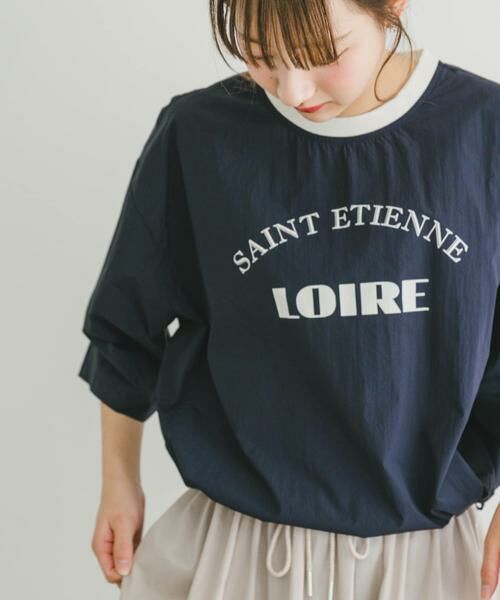 URBAN RESEARCH ITEMS / アーバンリサーチ アイテムズ Tシャツ | ロゴハンソデナイロンプルオーバー | 詳細1