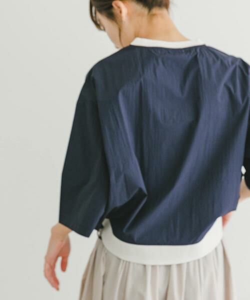 URBAN RESEARCH ITEMS / アーバンリサーチ アイテムズ Tシャツ | ロゴハンソデナイロンプルオーバー | 詳細2