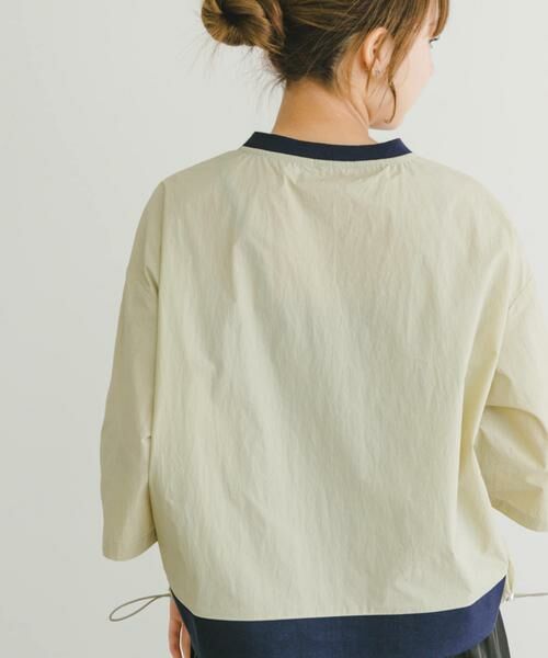 URBAN RESEARCH ITEMS / アーバンリサーチ アイテムズ Tシャツ | ロゴハンソデナイロンプルオーバー | 詳細19