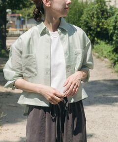 URBAN RESEARCH ITEMS / アーバンリサーチ アイテムズ シャツ・ブラウス | クロップドシアーシャツ