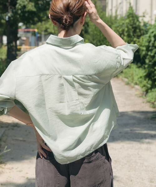 URBAN RESEARCH ITEMS / アーバンリサーチ アイテムズ シャツ・ブラウス | クロップドシアーシャツ | 詳細3