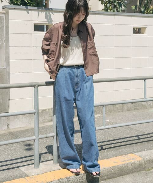 URBAN RESEARCH ITEMS / アーバンリサーチ アイテムズ シャツ・ブラウス | クロップドシアーシャツ | 詳細14