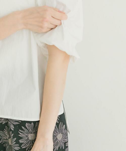 URBAN RESEARCH ITEMS / アーバンリサーチ アイテムズ Tシャツ | コットンナイロンバルーンスリーブプルオーバー | 詳細1