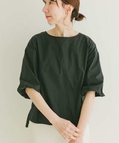 URBAN RESEARCH ITEMS / アーバンリサーチ アイテムズ Tシャツ | コットンナイロンバルーンスリーブプルオーバー | 詳細10