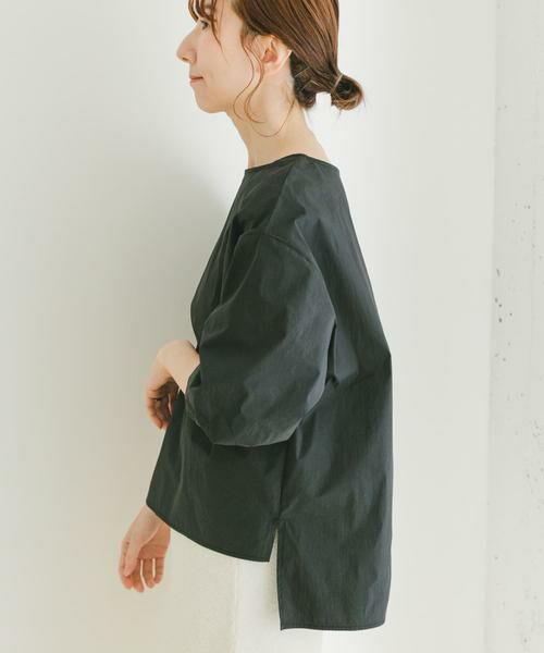 URBAN RESEARCH ITEMS / アーバンリサーチ アイテムズ Tシャツ | コットンナイロンバルーンスリーブプルオーバー | 詳細13