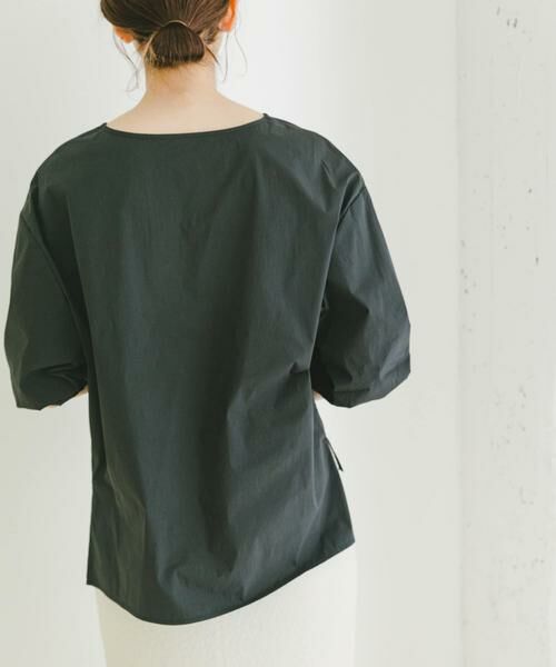 URBAN RESEARCH ITEMS / アーバンリサーチ アイテムズ Tシャツ | コットンナイロンバルーンスリーブプルオーバー | 詳細14