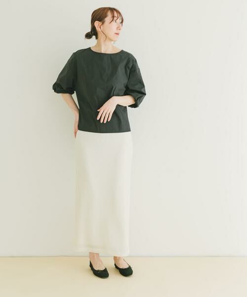 URBAN RESEARCH ITEMS / アーバンリサーチ アイテムズ Tシャツ | コットンナイロンバルーンスリーブプルオーバー | 詳細17