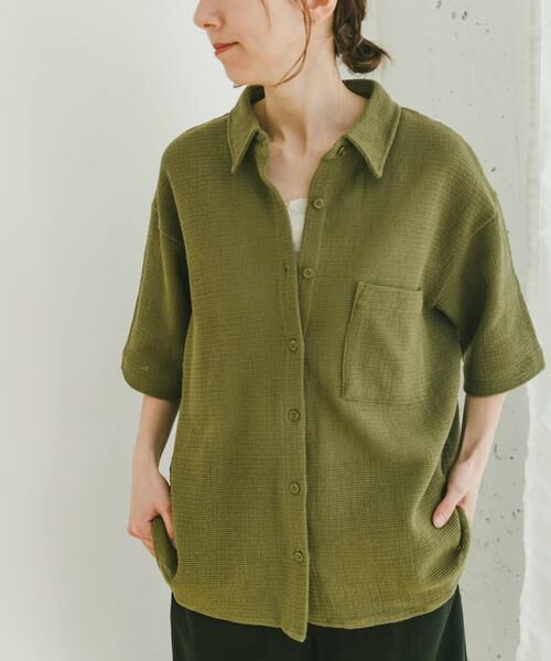 URBAN RESEARCH ITEMS / アーバンリサーチ アイテムズ シャツ・ブラウス | メッシュルーズシャツ | 詳細1