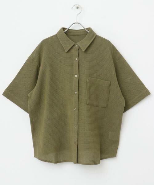 URBAN RESEARCH ITEMS / アーバンリサーチ アイテムズ シャツ・ブラウス | メッシュルーズシャツ | 詳細6